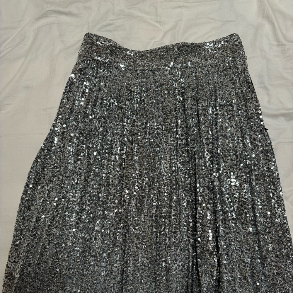NWT Sezane sequin skirt 34